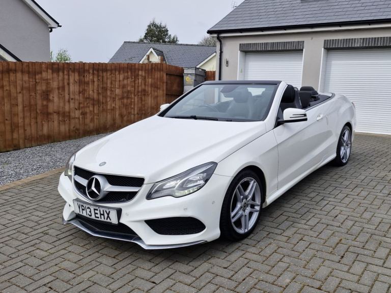 2013 Mercedes-Benz E Class E220 CDI AMG Sport 2dr 7G-Tronic CONVERTIBLE Diesel Automatic