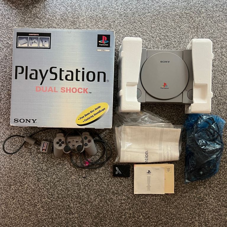 Sony PlayStation 1 Console (PS1) - Boxed with DualShock