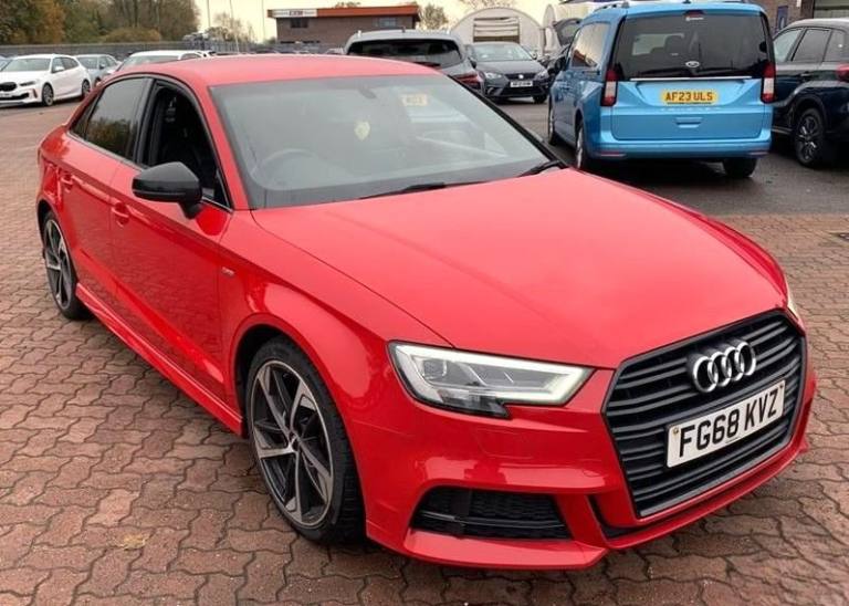 2018 Audi A3 30 TFSI Black Edition 4dr SALOON PETROL Manual