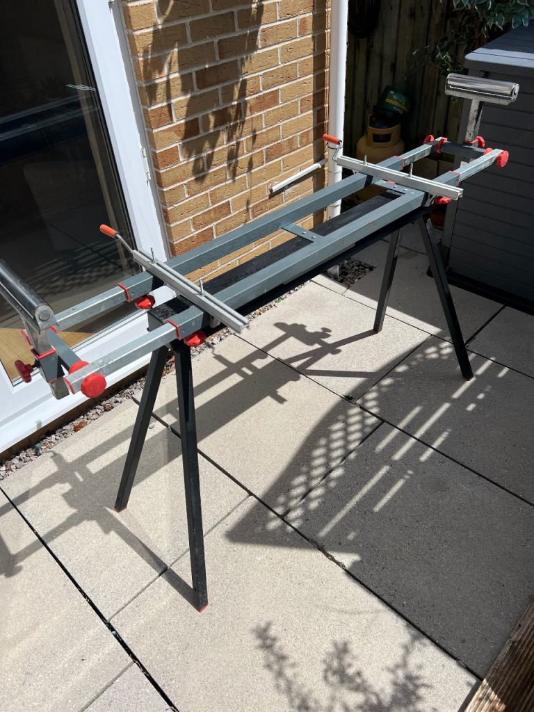 Mitre saw tool stand. 