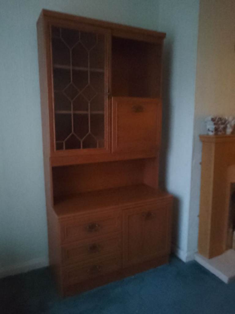 Living room display and storage unit