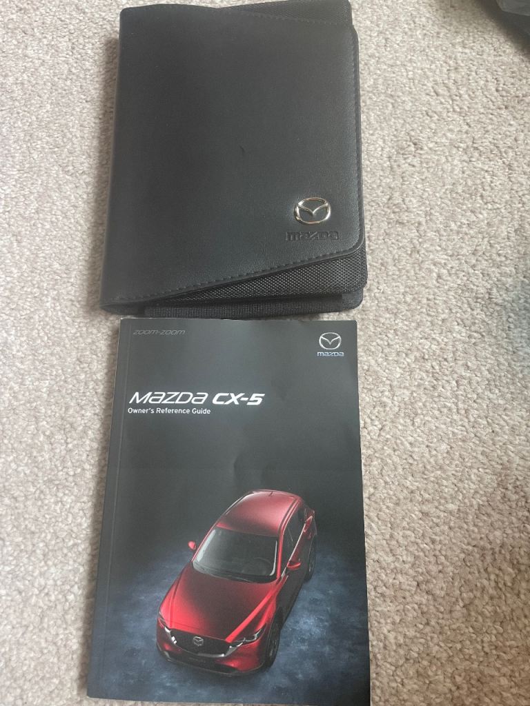 Mazda CX-5 2024 onwards Owner's Reference Guide & Wallet – Good Condition