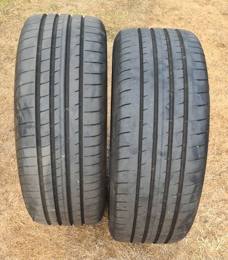 Goodyear Eagle F1 asymmetric 5  245/35 R20 XL  95Y run flats, RFC, 2 tyres BMW *