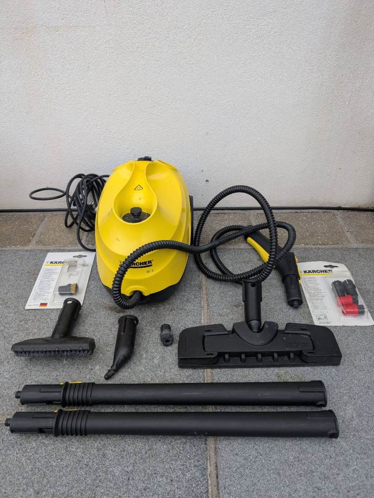 Karcher SC3 steam cleaner with accessories