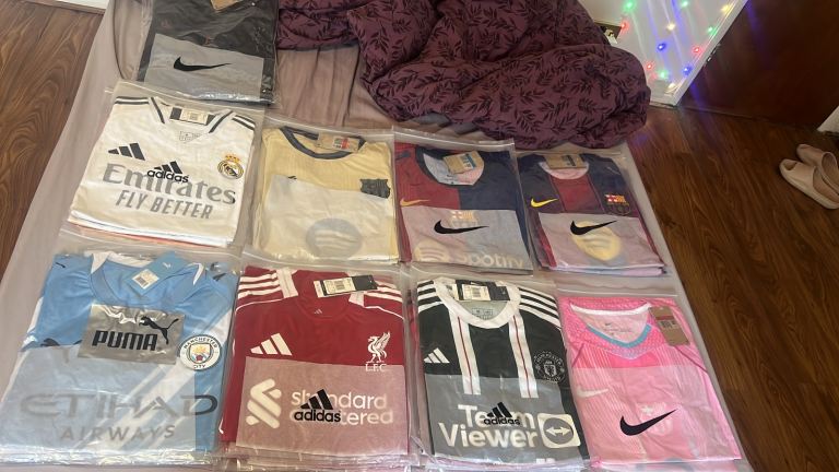 Football T-shirt for team