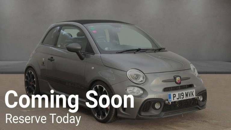 2019 Abarth 595 1.4 T-Jet 180 Competizione 2dr CONVERTIBLE PETROL Manual