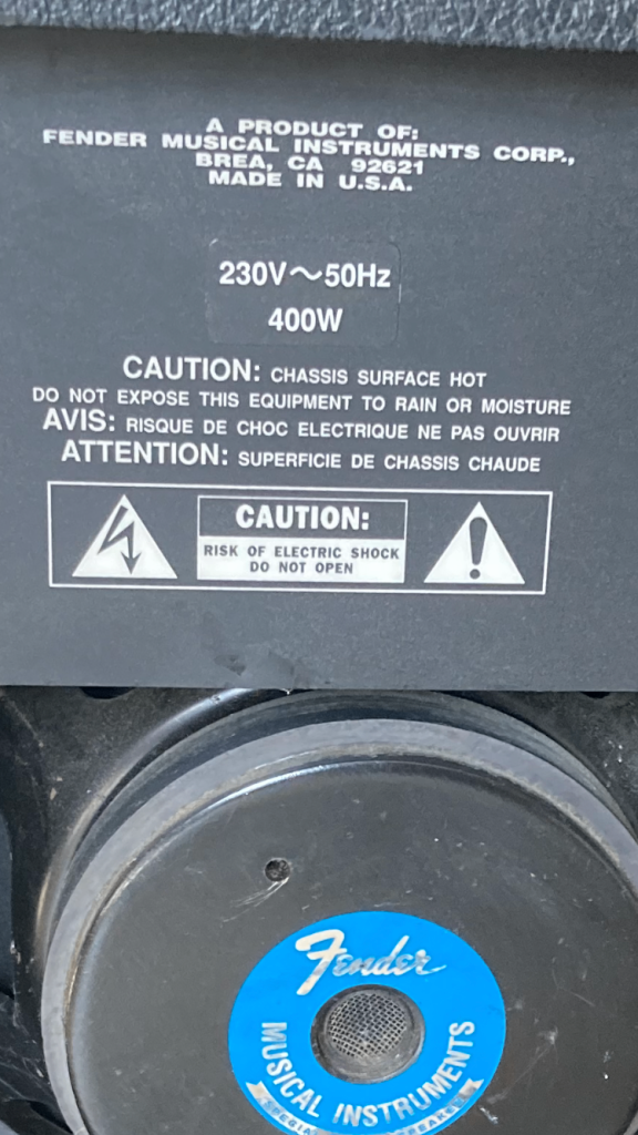 Fender stage 112 SE amp for sale 