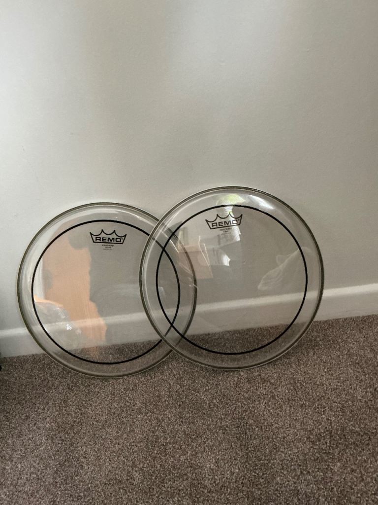 Remo Clear pinstripe Drum Heads - NEW