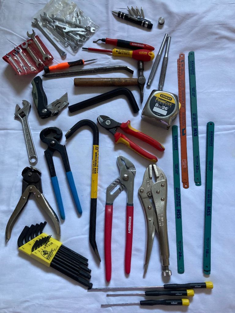Large Job Lot of Hand Tools - Spanners, Pliers, Wrenches & More