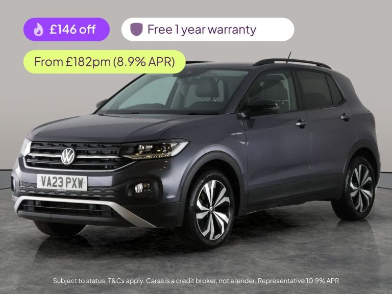 2023 Volkswagen T-Cross 1.0 TSI 110 Black Edition 5dr HATCHBACK PETROL Manual