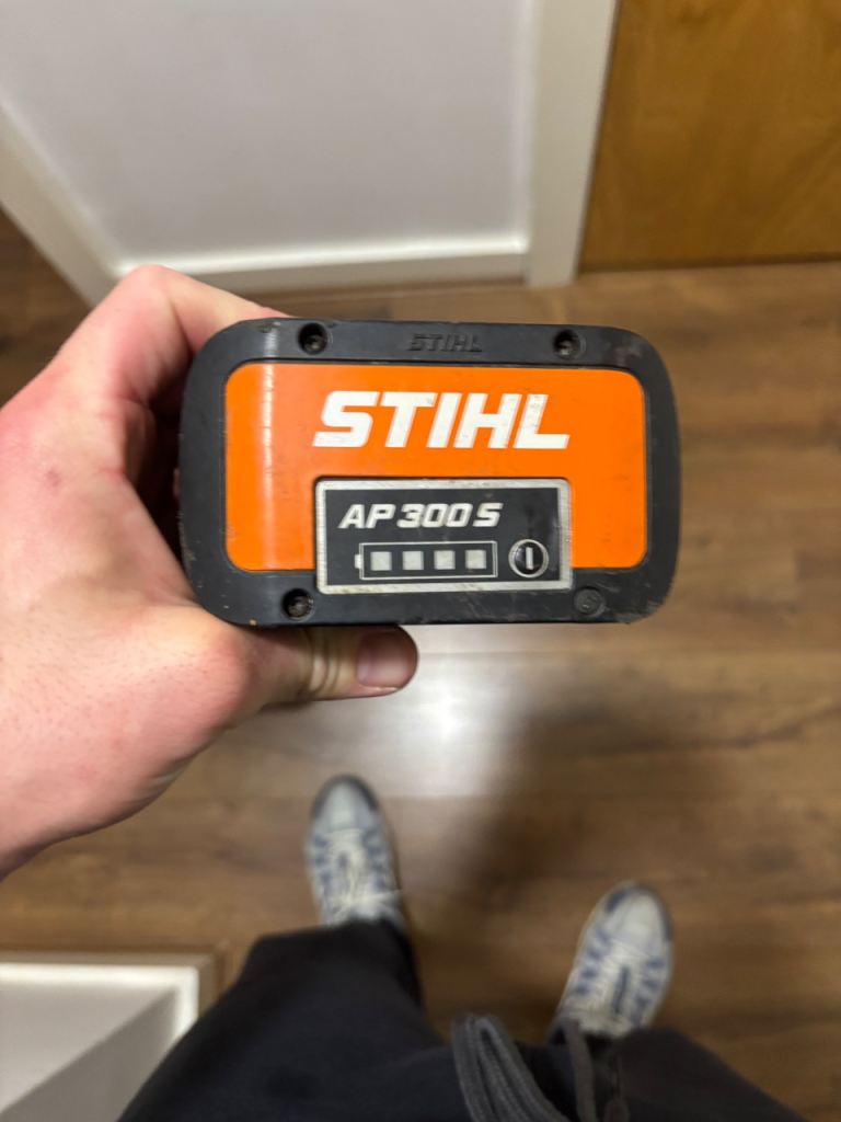 STIHL AP300 battery.