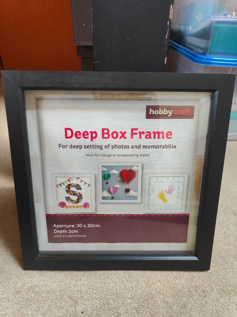 Hobbycraft Deep Box Picture or Photo Frame - 2 Available 