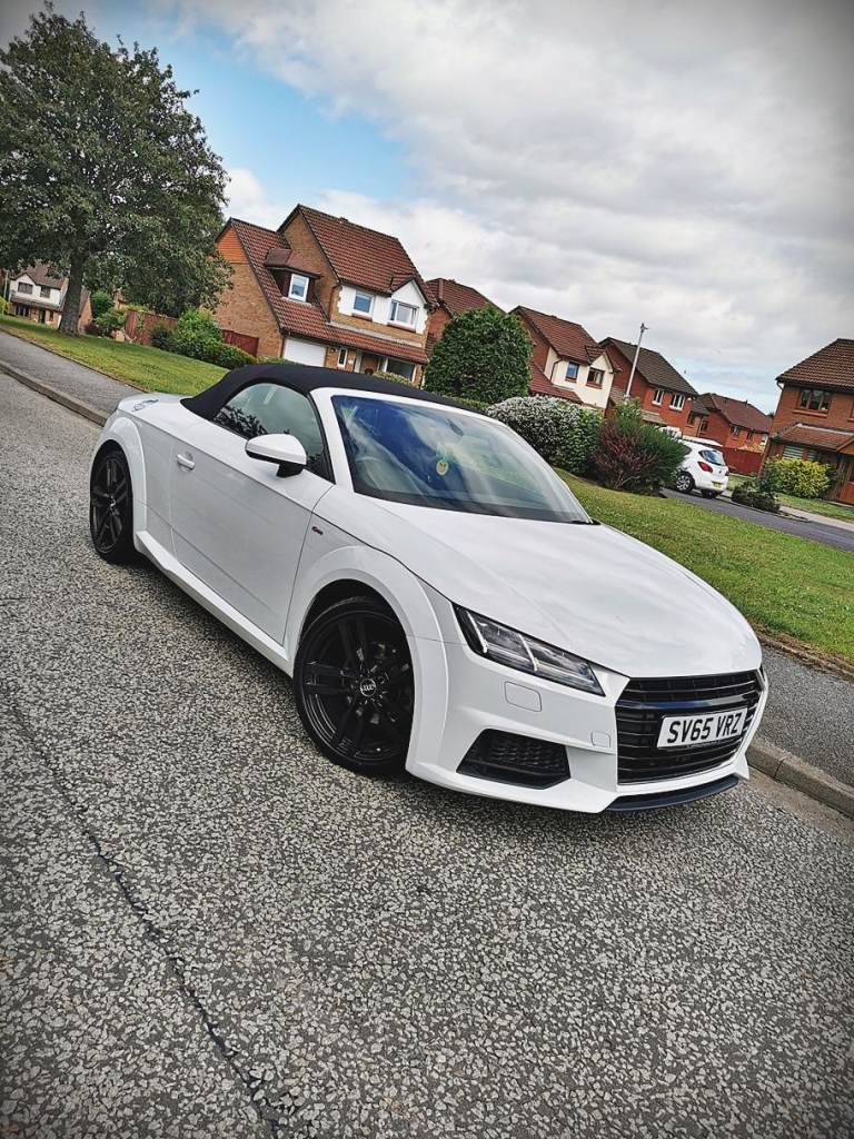 2016 AUDI TT S-LINE TDI ULTRA CONVERTIBLE...ULEZ...£35 TAX...2.0 DIESEL...181 BHP...FULL MOT...VGC