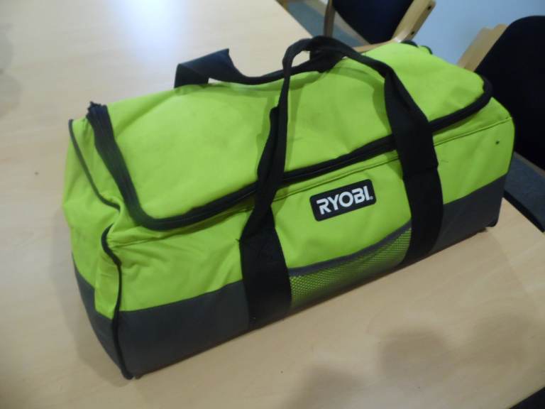 Ryobi Green and Grey Tool Bag - Good Condition