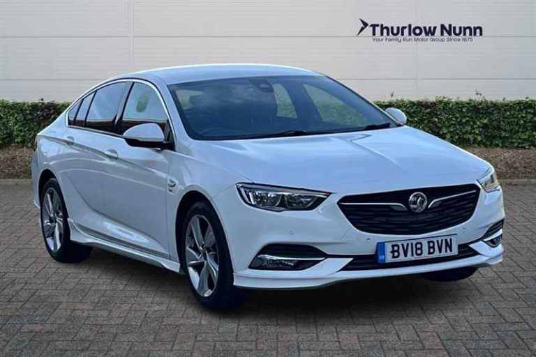 2018 Vauxhall Insignia 1.5i Turbo (165 PS) SRi VX-Line Nav 5 Door Petrol Grand Sport  Hatchback P...