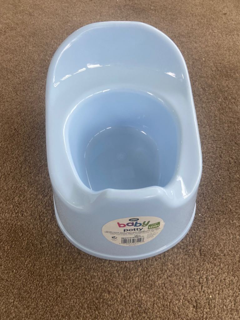 Baby Potty in Light Blue – As Good As New