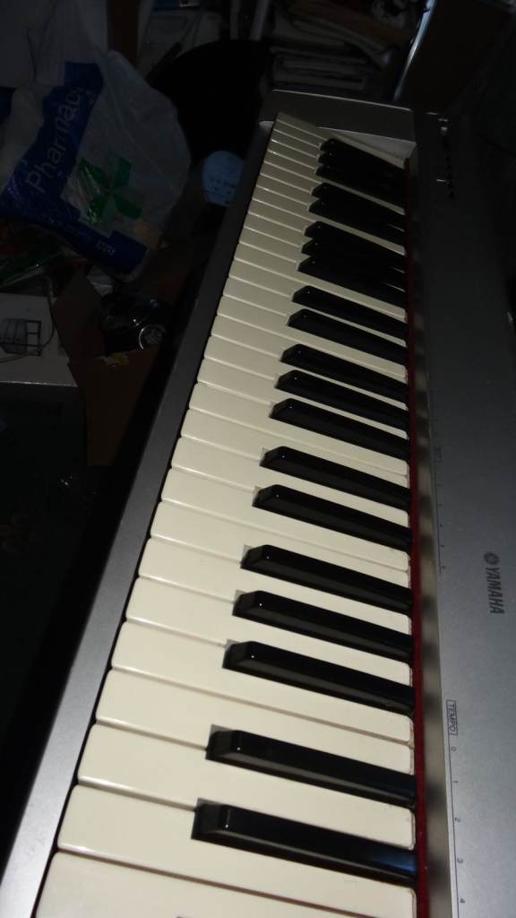 This Yamaha Portable Grand Piano  Digital Keyboard NP-30 every function work