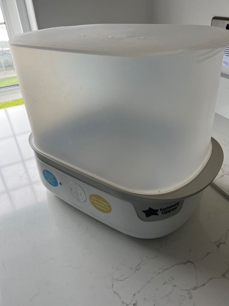 Tommee Tippee Super-Steam Advanced Electric Steriliser, White
