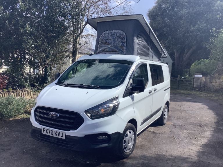 Ford transit custom campervan pop top
