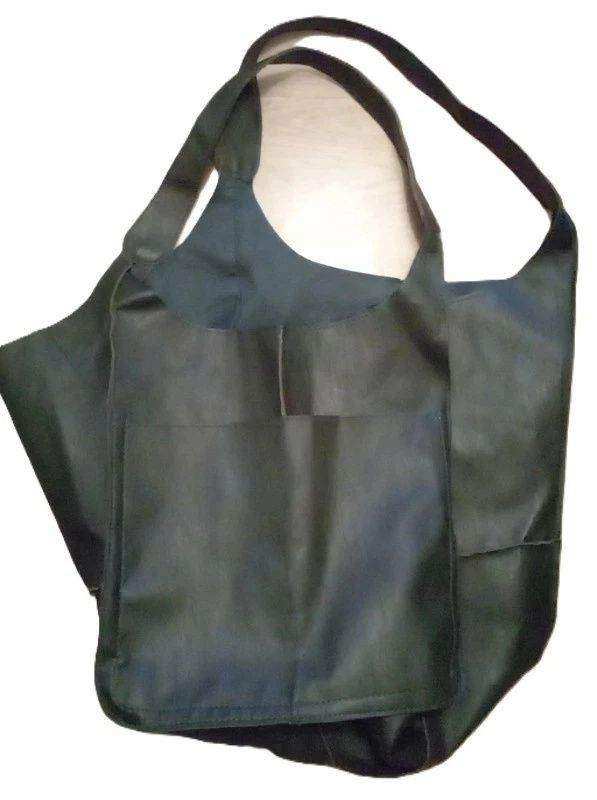 Forest Dark Green Jumbo Oversized Shoulder Tote Hobo Soft Handbag.POST OR COLLECT!