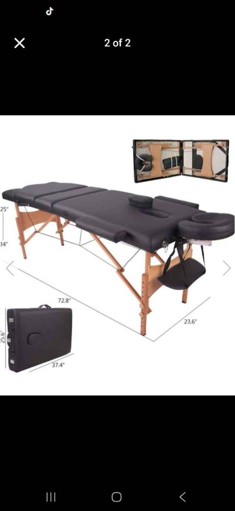 serenity mobile beauty bed 