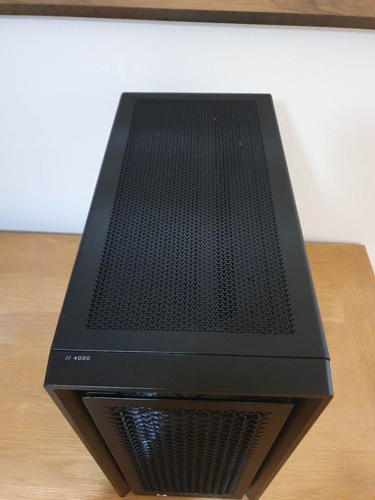 New build Ryzen 5 Gaming PC, 12GB GPU, 16GB Ram, Corsair 4000 Frame Case, ARGB
