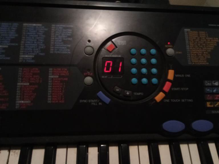 Yamaha psr-180 keyboard