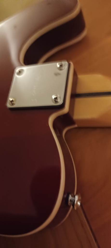 Telecaster Custom-Build in Wine Red Ash Body. Double Edge Binding.