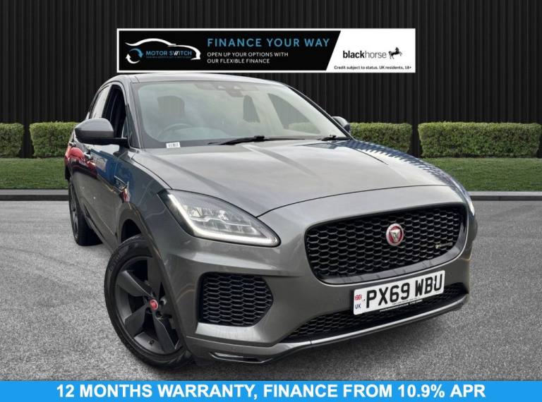 2019 69 JAGUAR E-PACE 2.0 D180 CHEQUERED FLAG SUV 5DR DIESEL AUTO AWD EURO 6 (S/