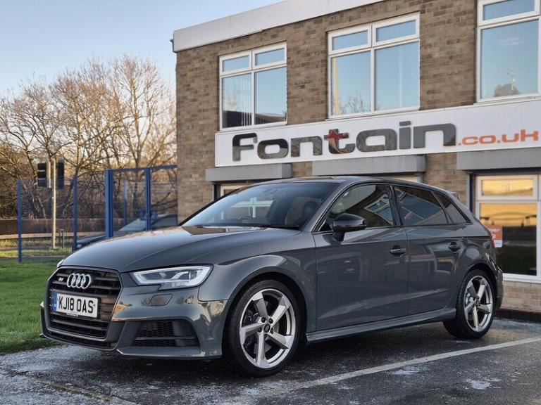 2018 Audi A3 S3 TFSI Quattro Black Edition 5dr S Tronic HATCHBACK PETROL Automatic