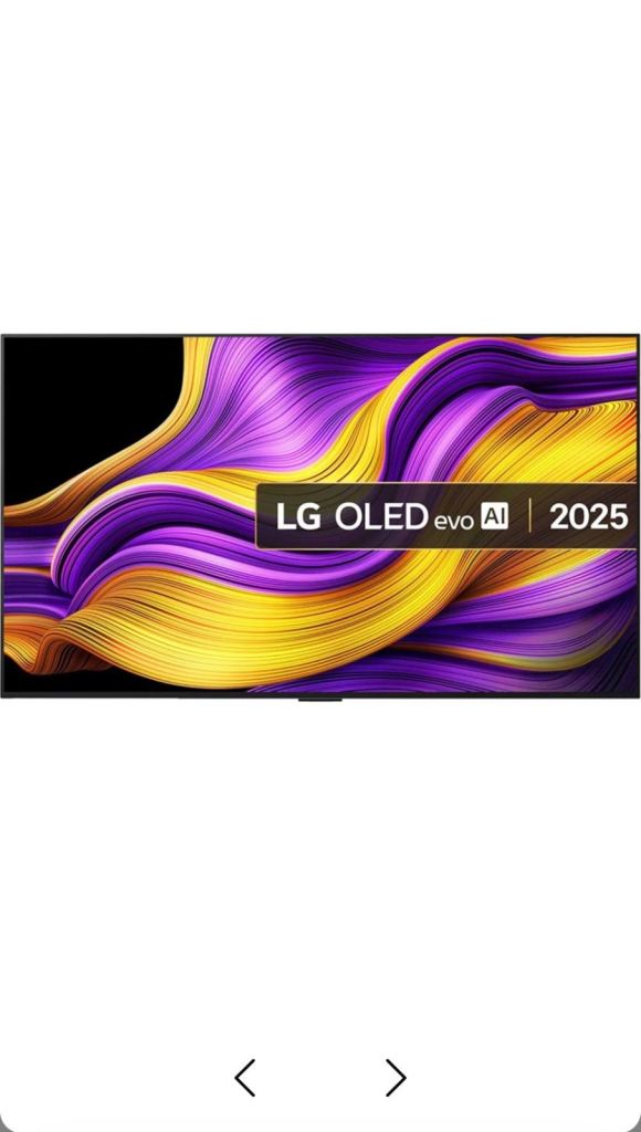 LG G5 55" OLED evo AI 4K HDR Smart TV 2025 (Wall Mount Version) - OLED55G54LW