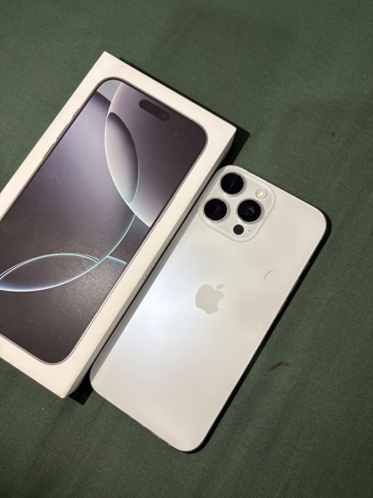iPhone 16 Pro Max -256GB mint condition 