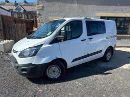 2018 Ford Transit Custom 2.0 TDCi 105ps Low Roof D/Cab Van Crew Van Diesel Manua