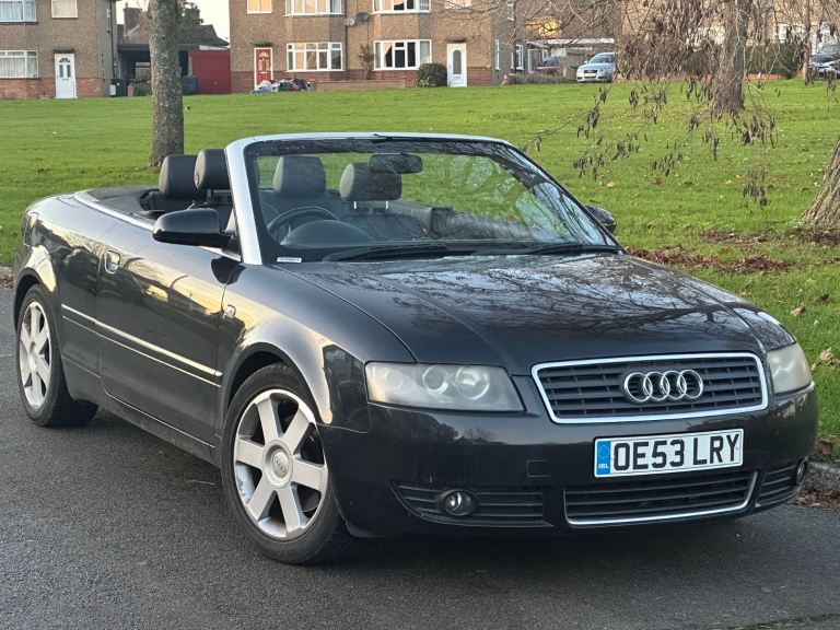 2003 Audi A4 Cabriolet 1.8 T Sports 1 owner 