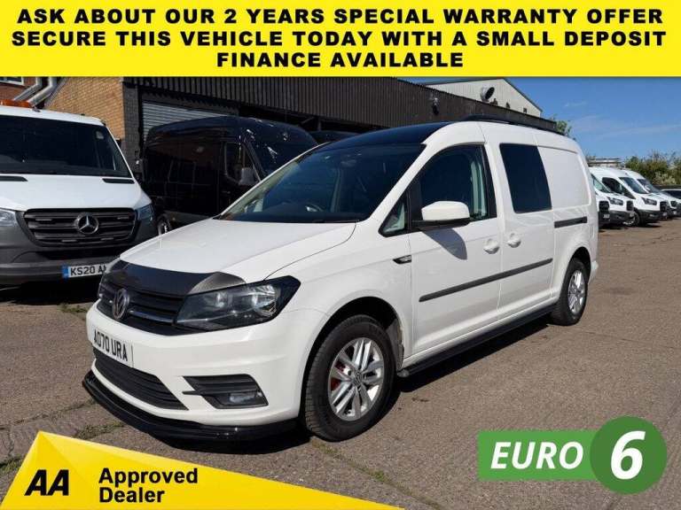 2020 70 VOLKSWAGEN CADDY MAXI 2.0 TDI C20 HIGHLINE DSG LWB 100BHP. 96K MLS. AC.