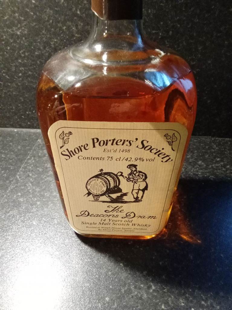 Deacon's Dram - rare, collectable whiskey 