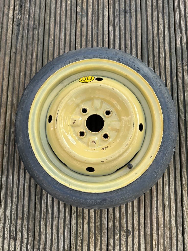 CITROEN C1 14" WHEEL & TYRE STEEL SPARE WHEEL 115 70 R14 2010 TO 2021