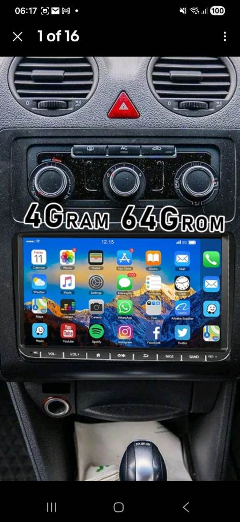 DAB+ 9" For Vw Caddy Will fit other Vw's