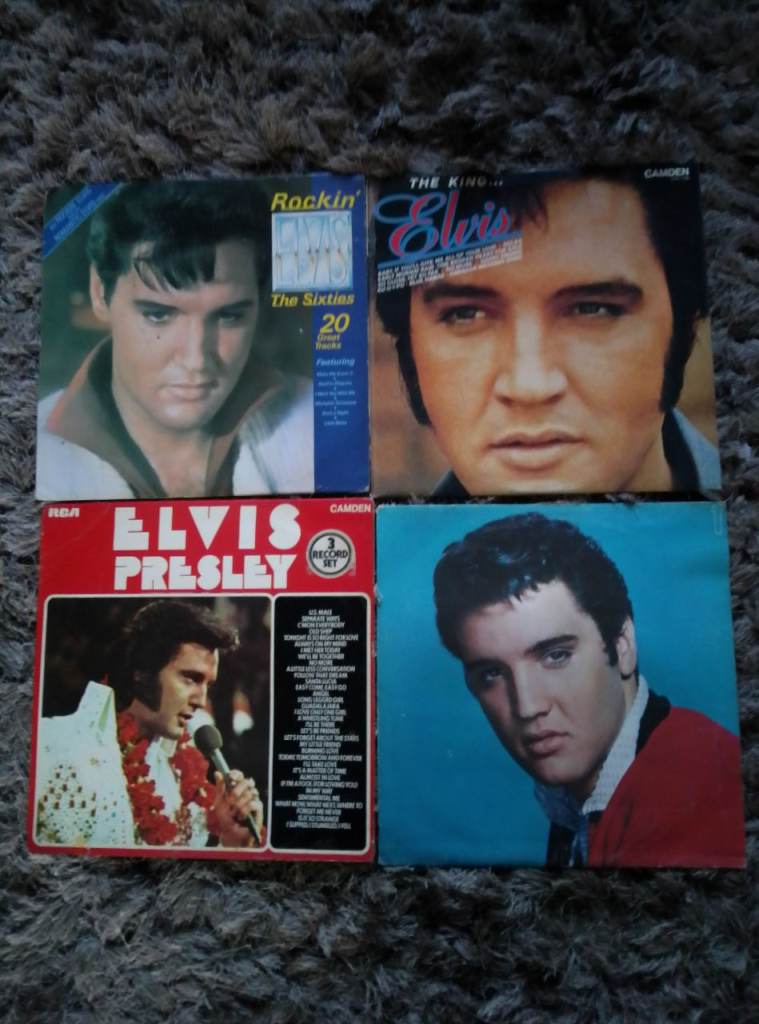 Collection of Elvis vinyl 