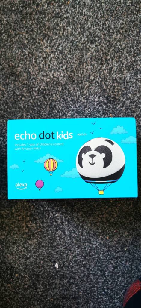 Amazon Echo Dot Kids (Panda) - Brand New, Sealed