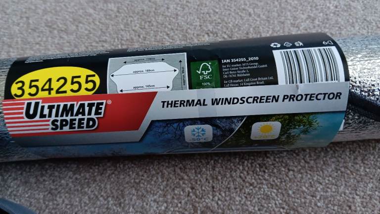 Windscreen protector 