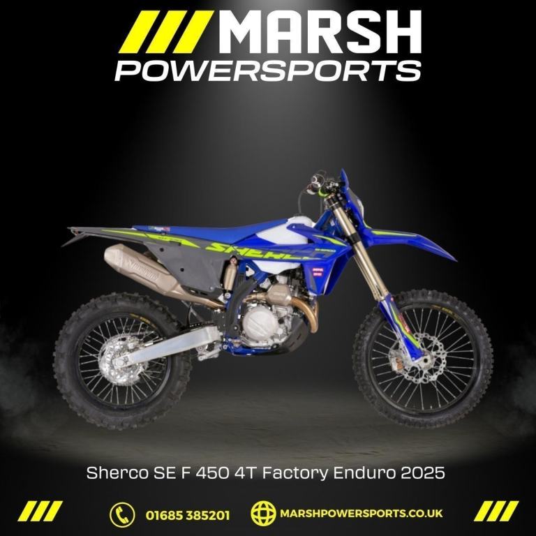 Sherco SEF 450-R 4T 2025 Model - Sherco Main Dealer - Reserve NOW!