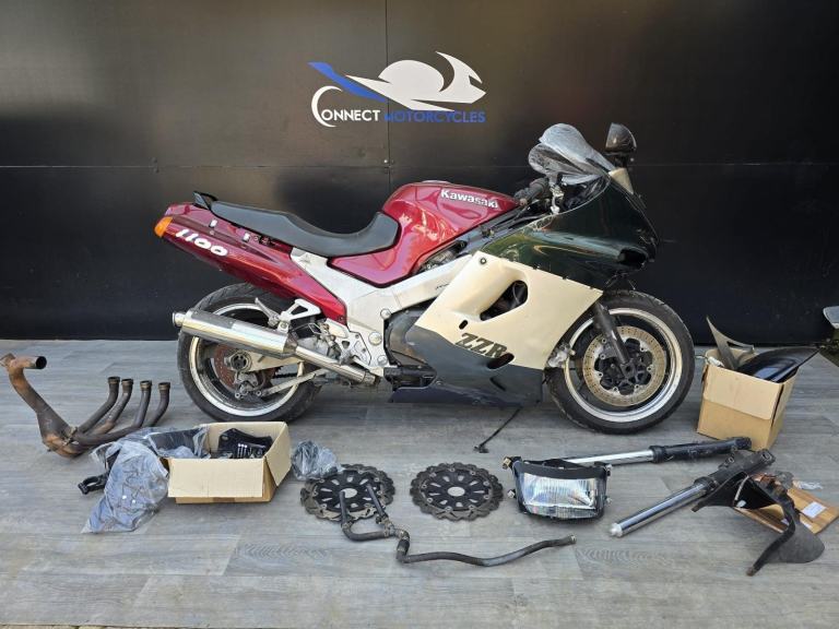 KAWASAKI ZZR 1100 1995 PROJECT BIK HPI CLEAR