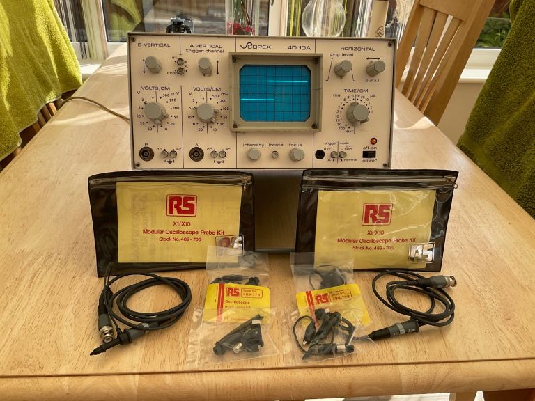 Scopex Oscilloscope and Probes