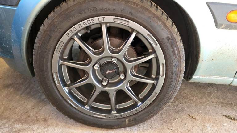 Team Dynamics Pro Race LT with Michelin Pilot Sport 3s