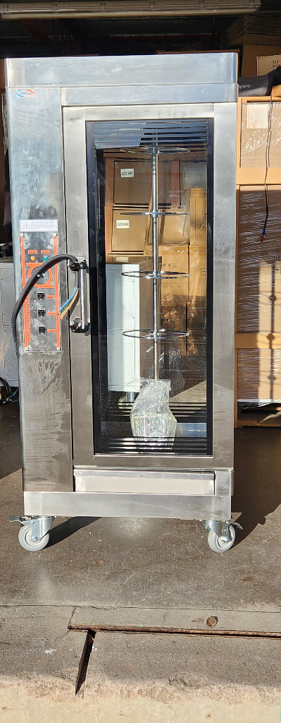 COMMERCIAL ELECTRIC CHICKEN ROTISSERIE MACHINE