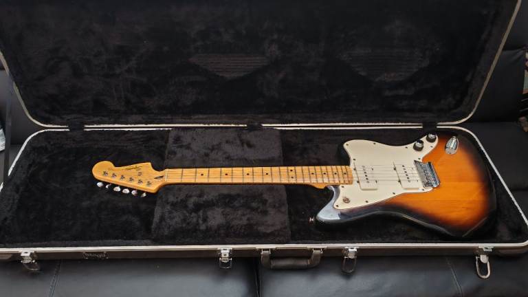 Squier Jazzmaster with P90s and Fixed Bridge