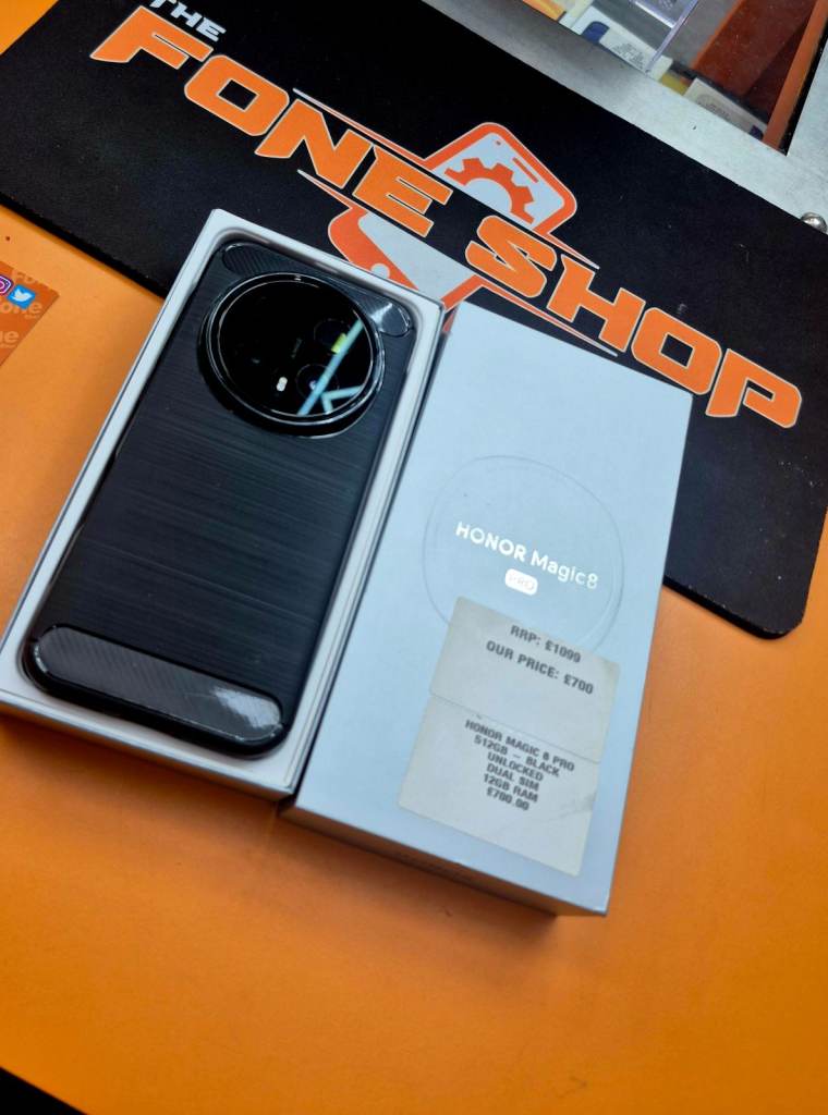 Honor magic 8 pro, 512gb - black mobile phone