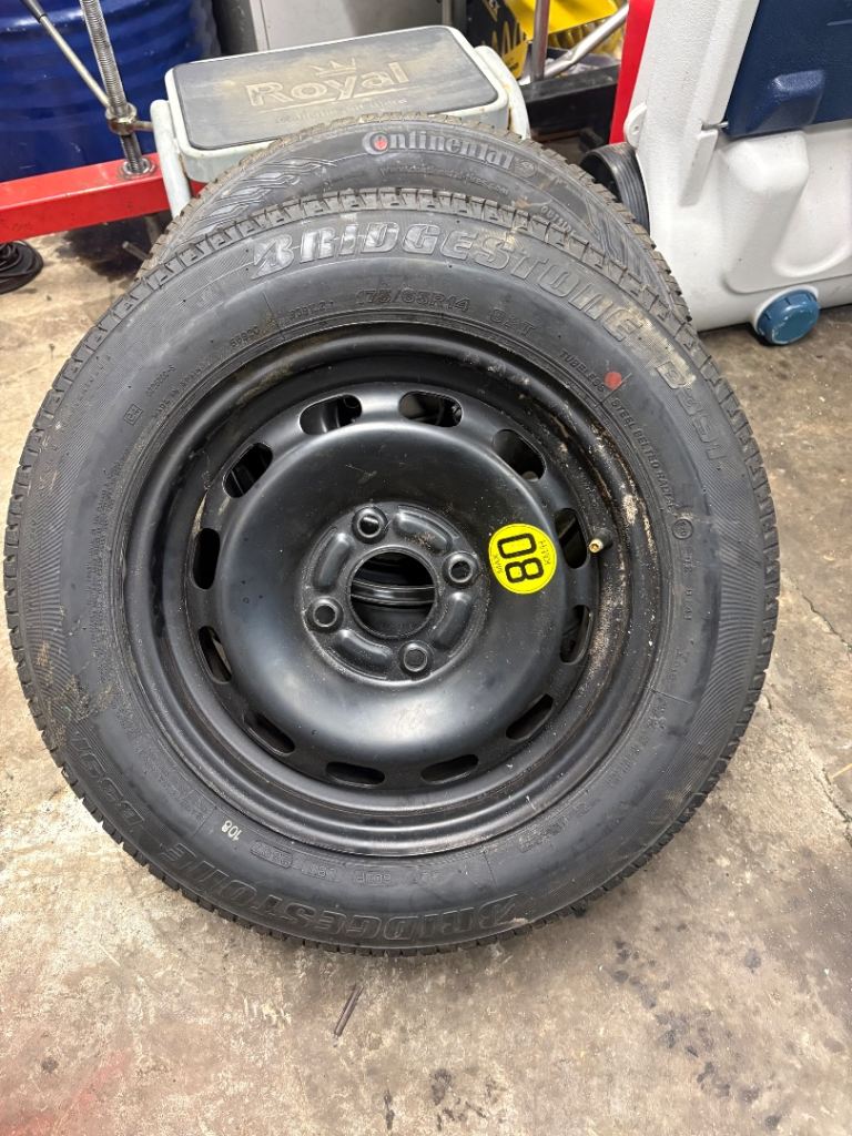 Fiesta mk7 spare wheel 2012-2017