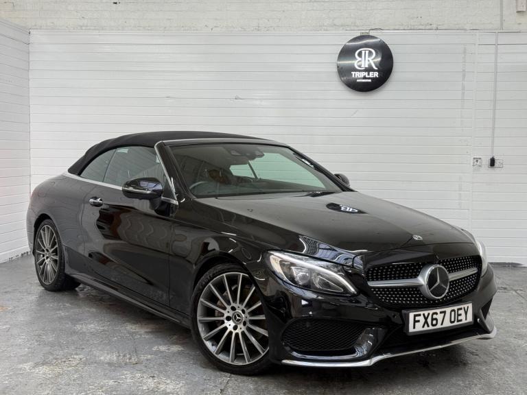 2017 Mercedes-Benz C Class C220d AMG Line Premium Plus 2dr Auto CONVERTIBLE Diesel Automatic